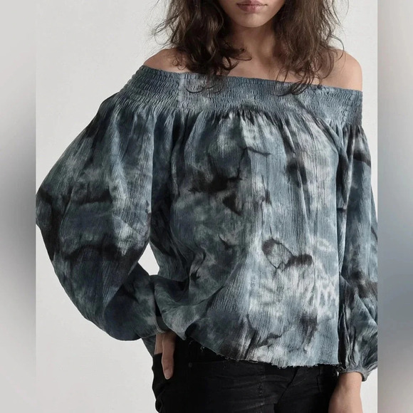 🌴 One Teaspoon NWT Moon Ridge Sugar Top oversized size Small - Picture 2 of 8